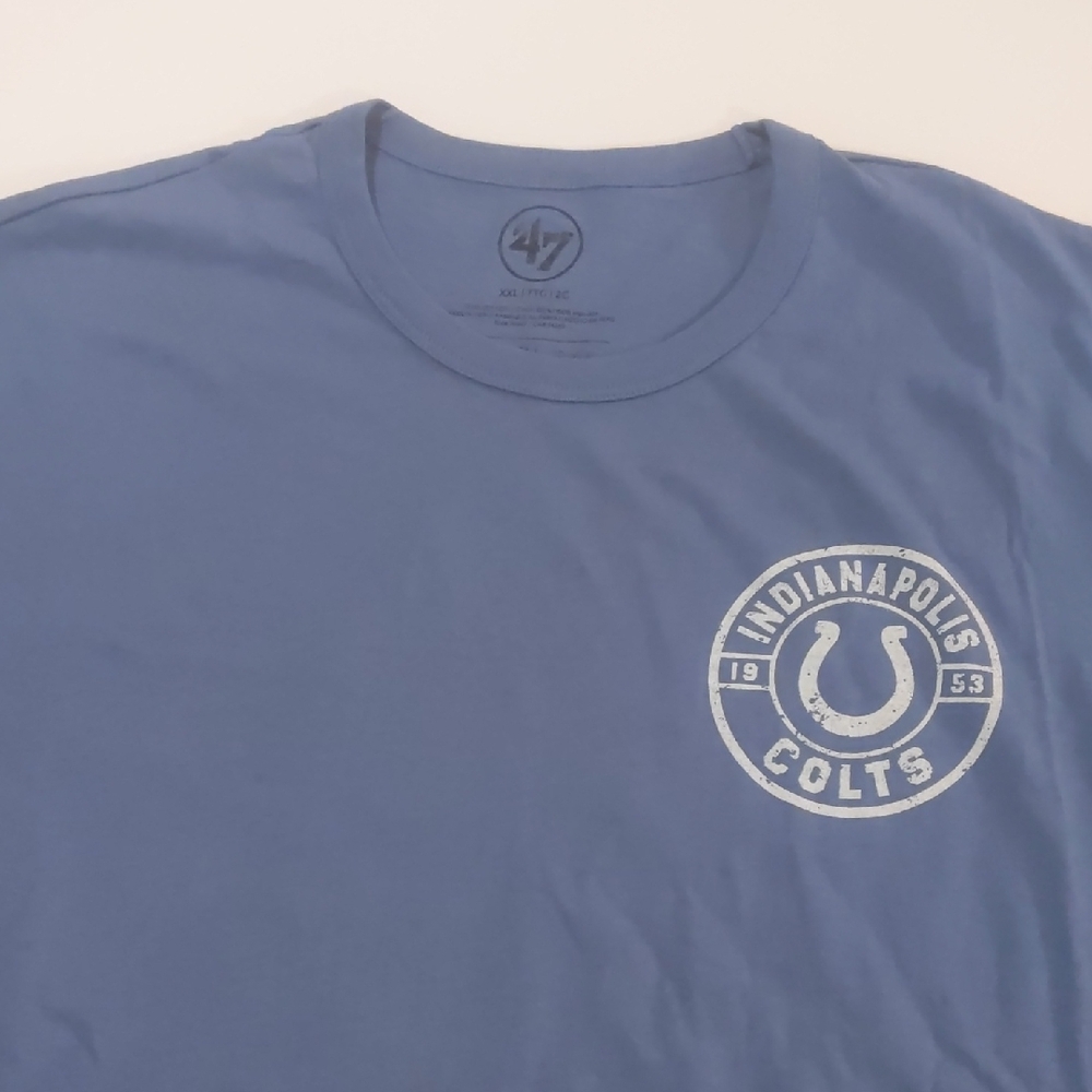 47 Brand Blue Indianapolis Colts Men's Shirt